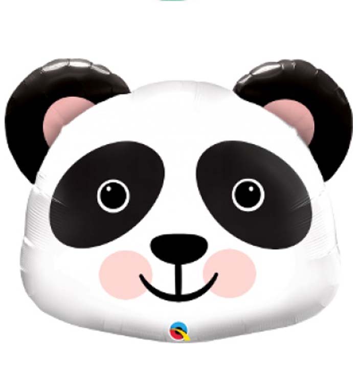 Panda Face Super Shape Mylar Balloon Singapore